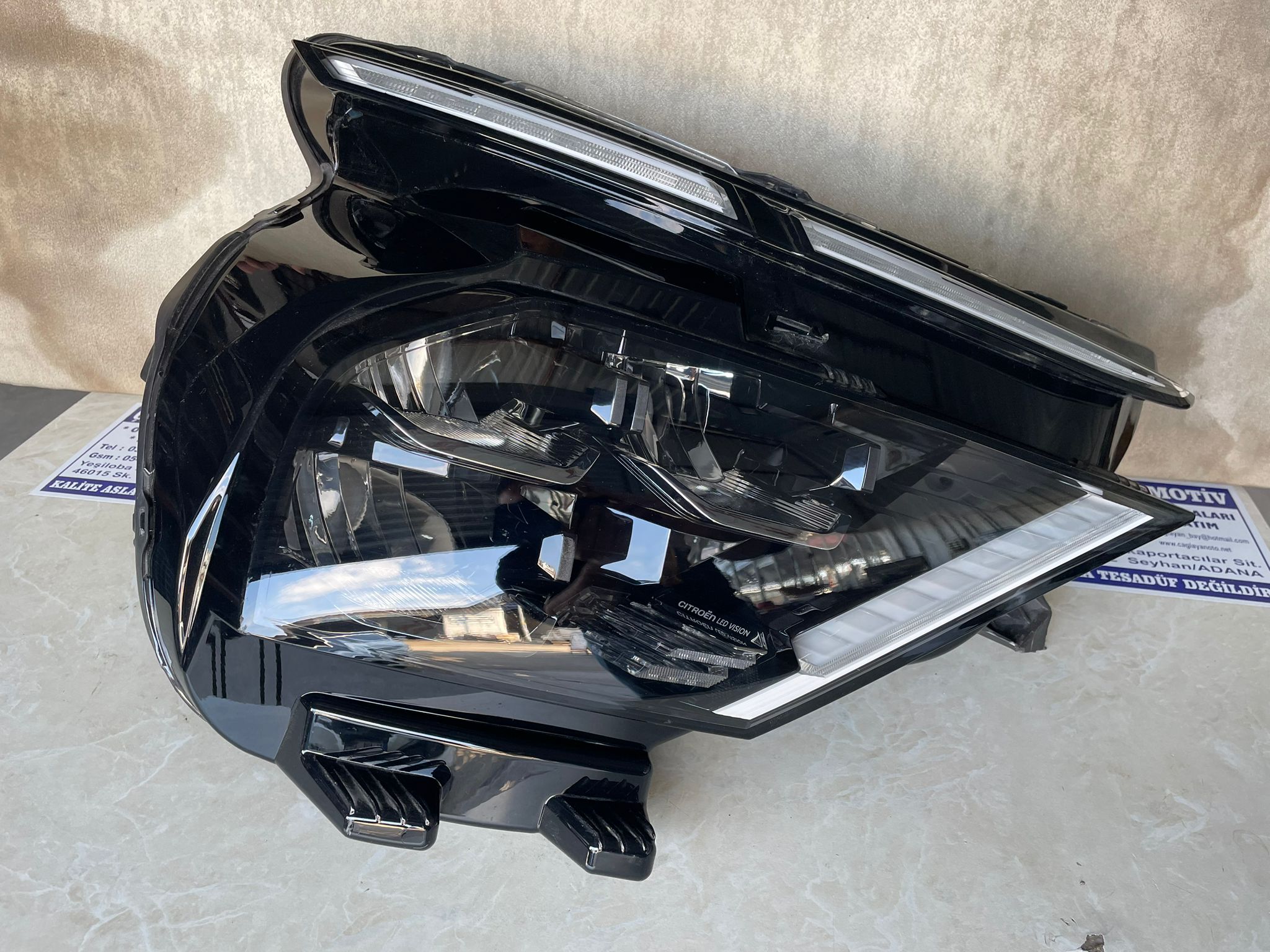 Citroen c4 c4x Full led Sağ Far 2020-2022